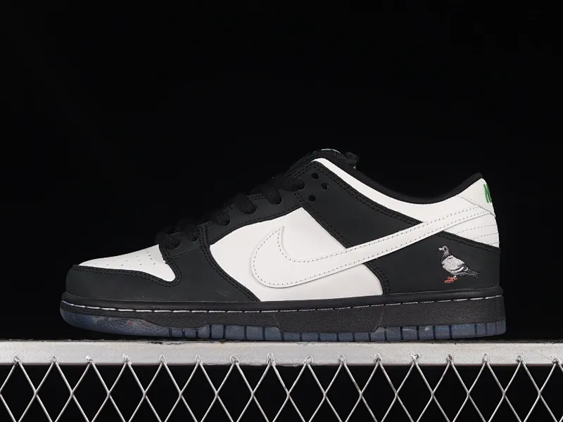All categories Nk SB Dunk Series Nk SB Dunk Low low-top sneakers M version pure original Jeff Staple x Nk SB Dunk Low "Pigeon" 3.0 black and white panda pigeon low-top classic versatile casual sports sneakers BV1310-013